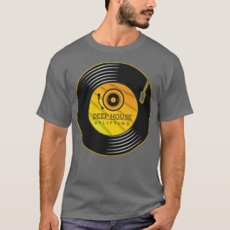 Camiseta Elevação de vinilo em casas profundas