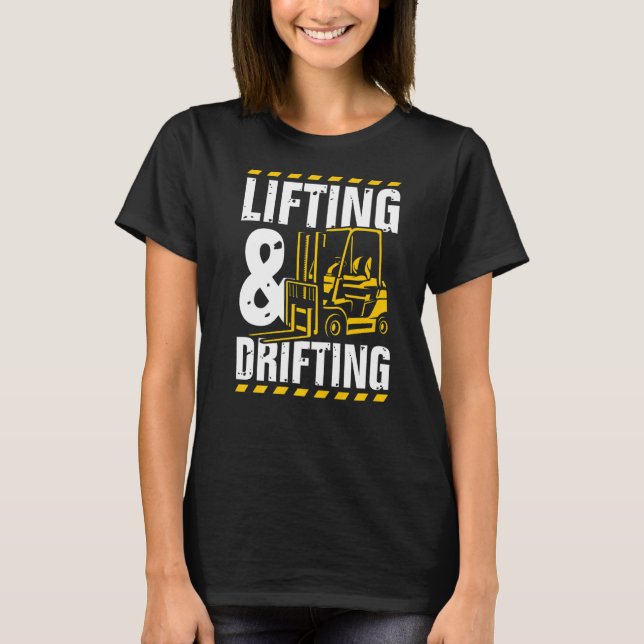 Camiseta Elevação E Despejo De Elevador Engraçado (Frente)
