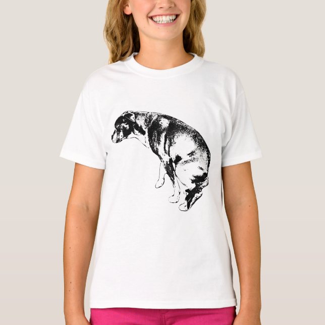 Camiseta Elevação vigiante na luz de queda (Frente)