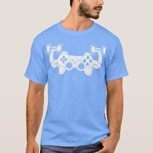 Camiseta Elevador de Peso da Malhação do Gym Workout videos