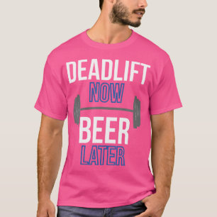 Camiseta Elevador de Portas Agora Cerveja Mais Tarde Levant