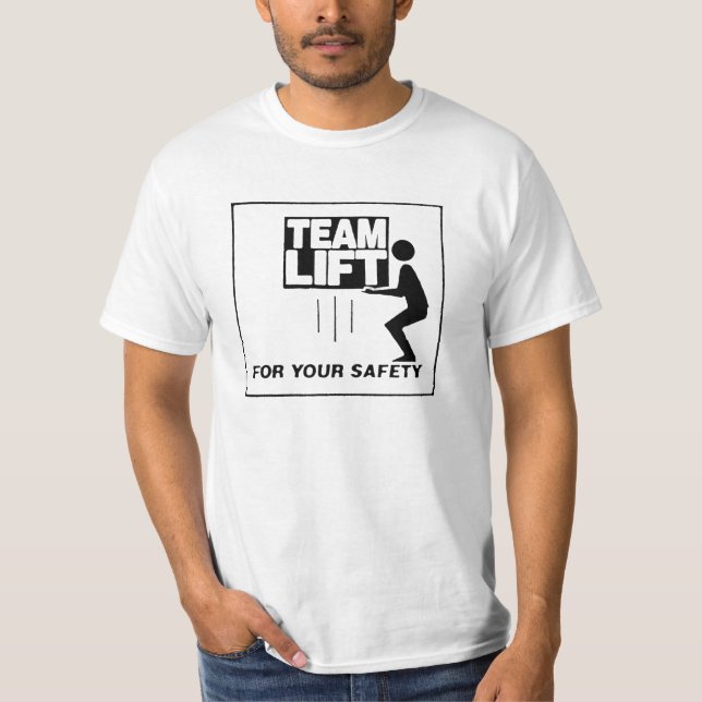 Camiseta elevador novo da equipe (Frente)