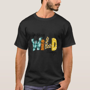 Camiseta Elevando Coisas Selvagens Mãe Mulher Selvagem