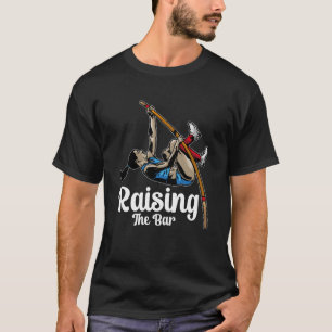 Camiseta Elevando O Bar Do Jumper Do Cofre De Polos, Pole V