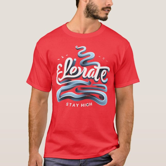 Camiseta Elevate A Brand by Uncle SoLo Austin Bombaye frien (Frente)