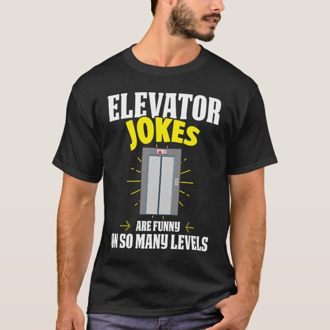 Camiseta Elevator Mechanic Elevator Technician Reparmen Mãe (Frente)