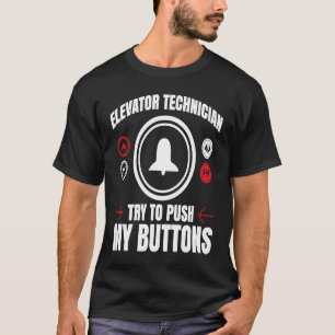 Camiseta Elevator Mechanic Elevator Technician Reparmen Mãe