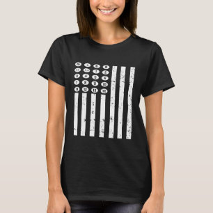 Camiseta Elevator Mechanical Maintenance Flag Floor Technic
