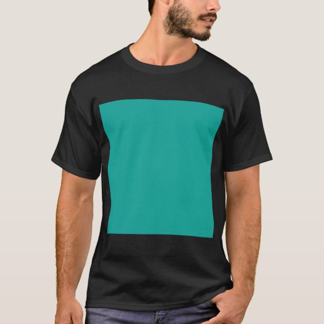 Camiseta Eleve seu Design com um fundo verde (Frente)