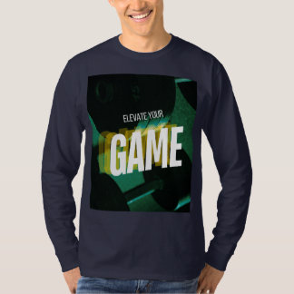 Camiseta Eleve seu jogo: força no estilo