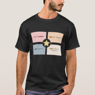 Camiseta Elevem-se: Design de texto Inspiracional