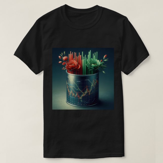 Camiseta Elevem seu espaço com arte inspirada no comércio.  (Frente do Design)