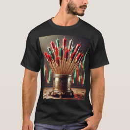 Camiseta Elevem seu espaço com arte inspirada no comércio. 