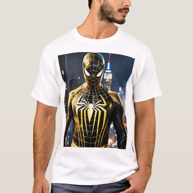 Camiseta Elevem seu guarda-roupa com nosso t-shi branco pre (Frente)