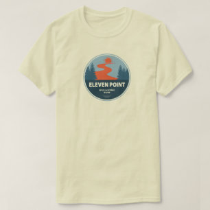 Camiseta Eleven Point Wild e Scenic River Missouri