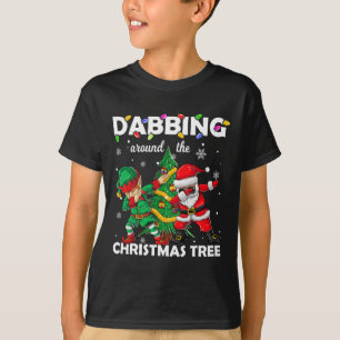Camiseta Elf & Papais noeis De Dabbing Meninos Homens C