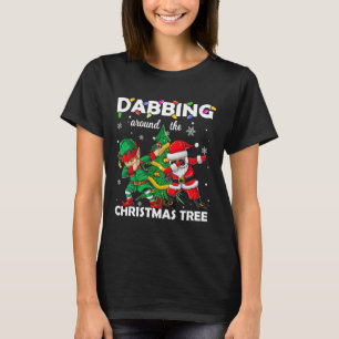 Camiseta Elf & Papais noeis De Dabbing Meninos Homens C