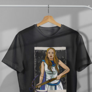 Camiseta Elf Com Caractere Rpg Crossbow