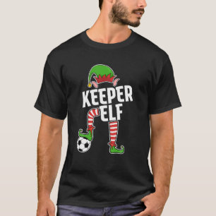 Camiseta Elf de Futebol de Natal para o jogador de futebol
