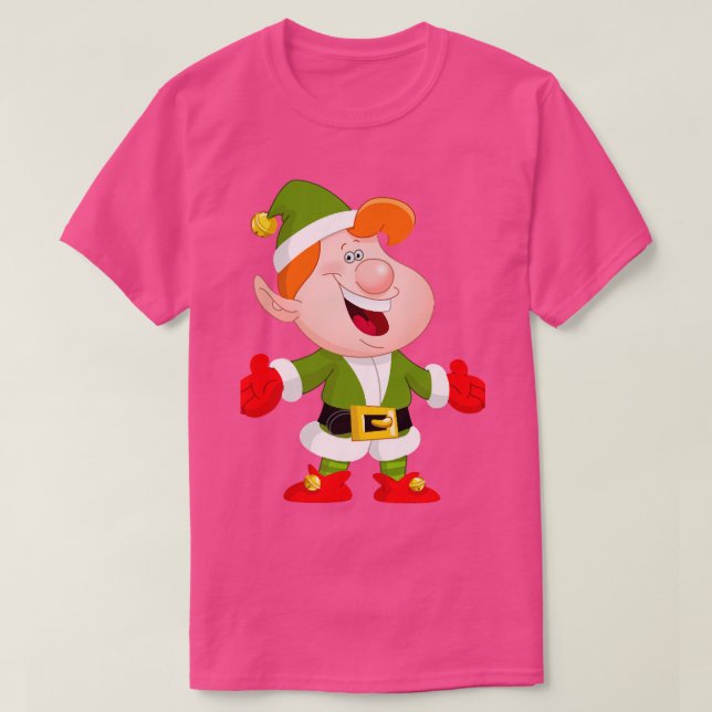 Camiseta Elf de Natal (Frente do Design)