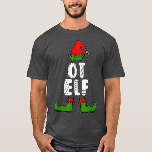 Camiseta Elf de Natal de Terapia Ocupacional