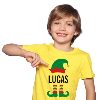 Camiseta Elf de Natal Engraçado Personalizado