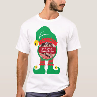 Camiseta Elf de Natal Personalizado