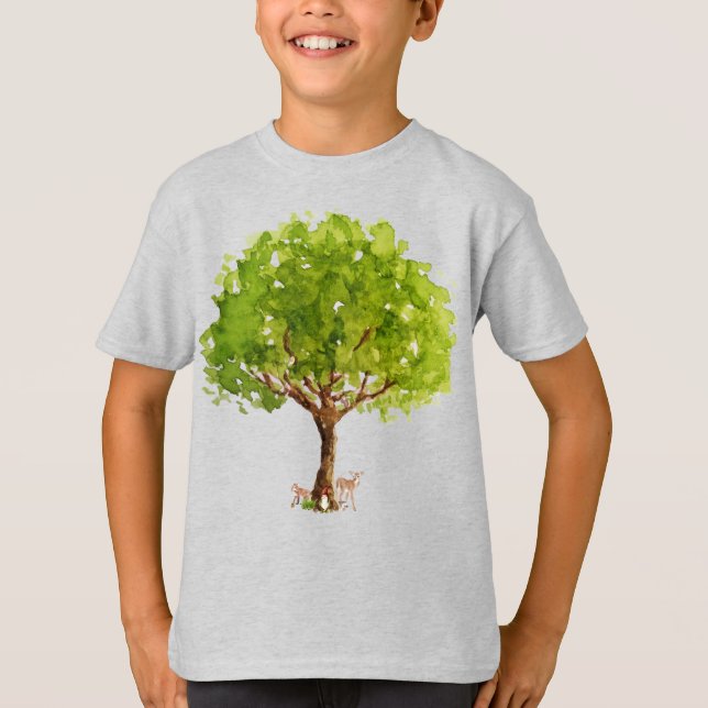 Camiseta Elf e Amigos da Floresta (Frente)