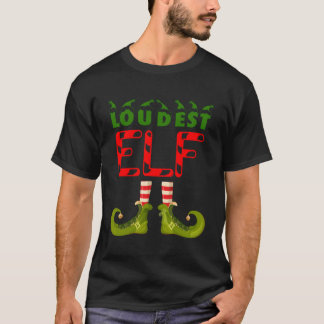 Camiseta Elf Engraçado Grupo Correspondente à Família Pajam