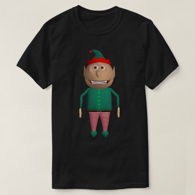 Camiseta Elf Johnny.     (Frente do Design)