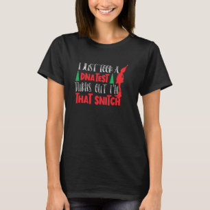 Camiseta Elf Naughty Fez O Teste De DNA 100 Que Snitch Chri