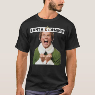 Camiseta Elf - Papais noeis e x27;s em breve! T-Shirt clás