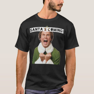 Camiseta Elf - Papais noeis e x27;s em breve! T-Shirt cláss