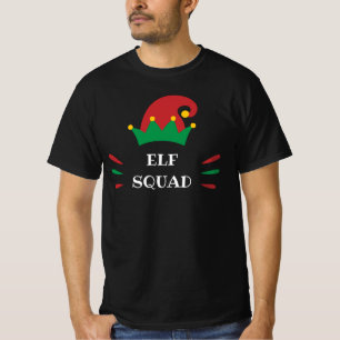 Camiseta Elf Squad   Cotação Elf de Natal Personalizável
