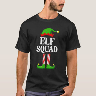 Camiseta Elf Squad Family Matching Group Funny Christmas 