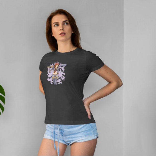 Camiseta Elf Warrior Anime Girl (Criador carregado)