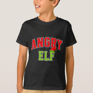 Camiseta Elfo Bravo Natal Família Correspondente Grupo Nata