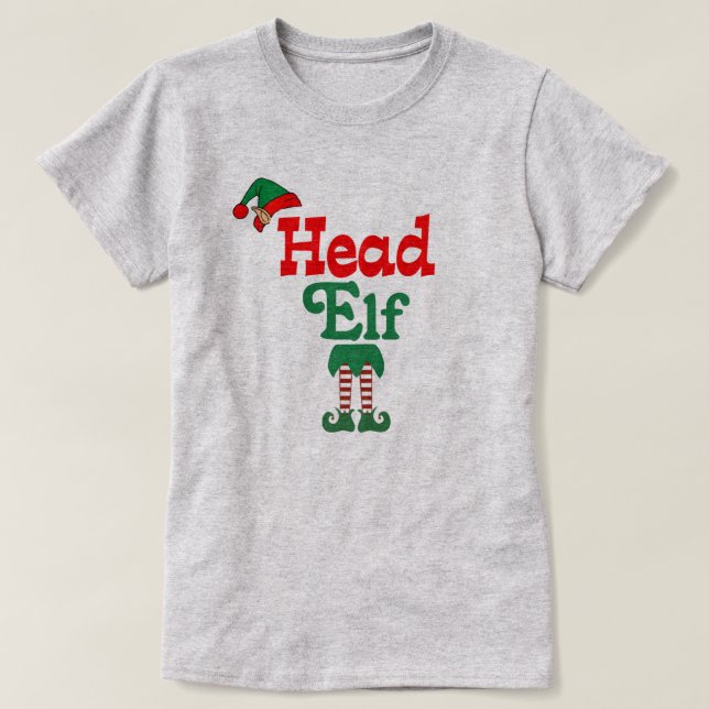 Camiseta Elfo Chefe (Frente do Design)