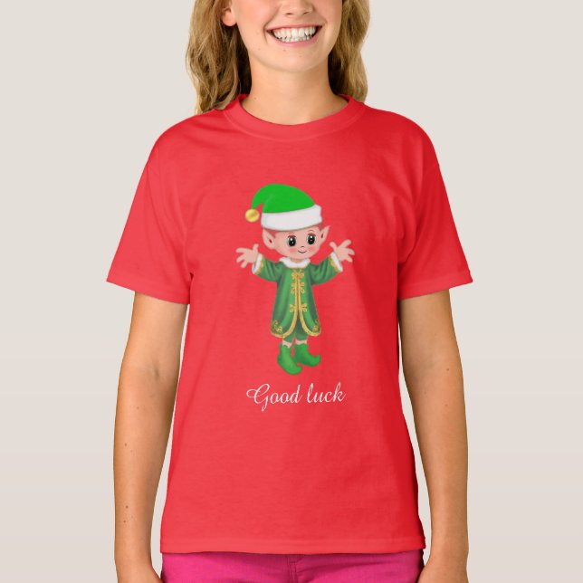 Camiseta Elfo da Sorte & Roteiro (Frente)