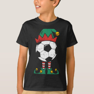 Camiseta Elfo do Futebol Natal Divertido Xmas Elfo Amante d