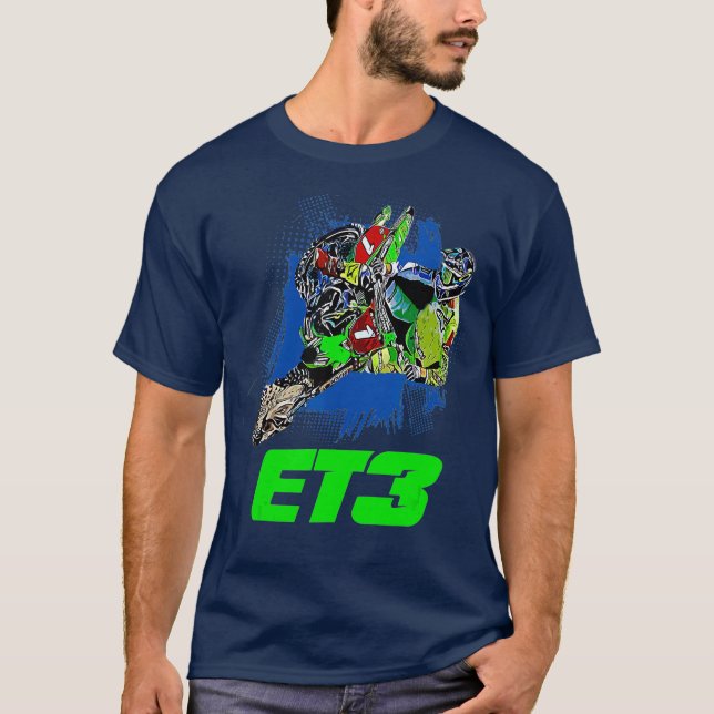 Camiseta Eli ET3 Tomac Supercross 2021 Motocross 2022 (Frente)