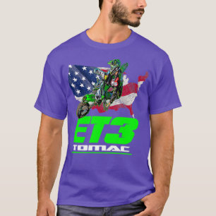 CAMISETA ELI ET3 TOMAC USA FLAG 450SX MOTOCROSS ET1