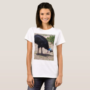 Camiseta Eliminador de Insetos de aves Cassowary,