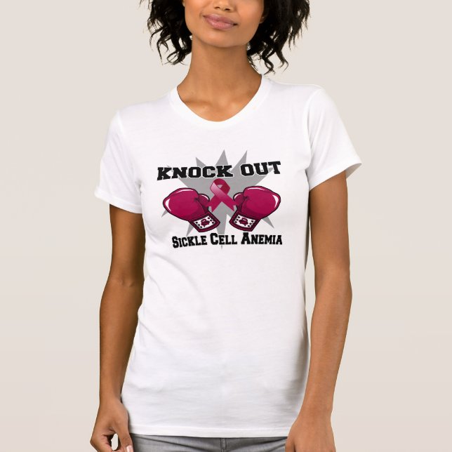Camiseta Eliminar a Anemia Falciforme (Frente)