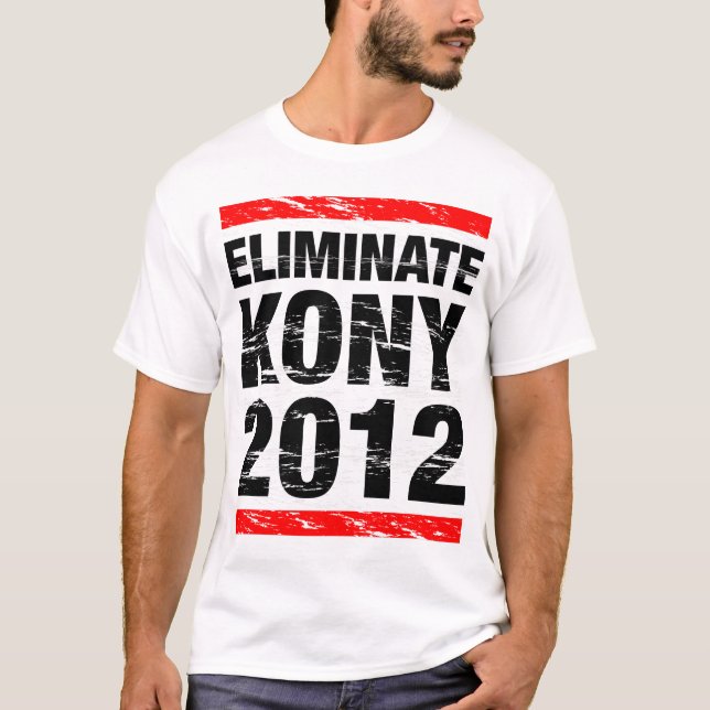 Camiseta Elimine Kony 2012 (Frente)