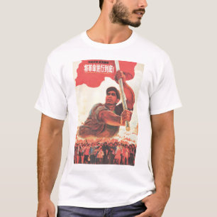 Camiseta Elimine o capitalismo! Revolução Cultural Chines