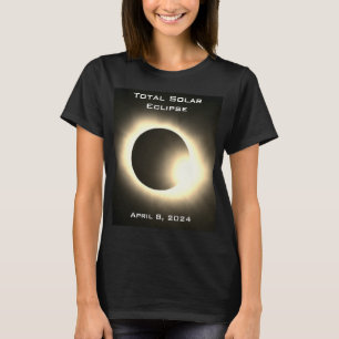 Camiseta Elipse solar total 8 de abril de 2024