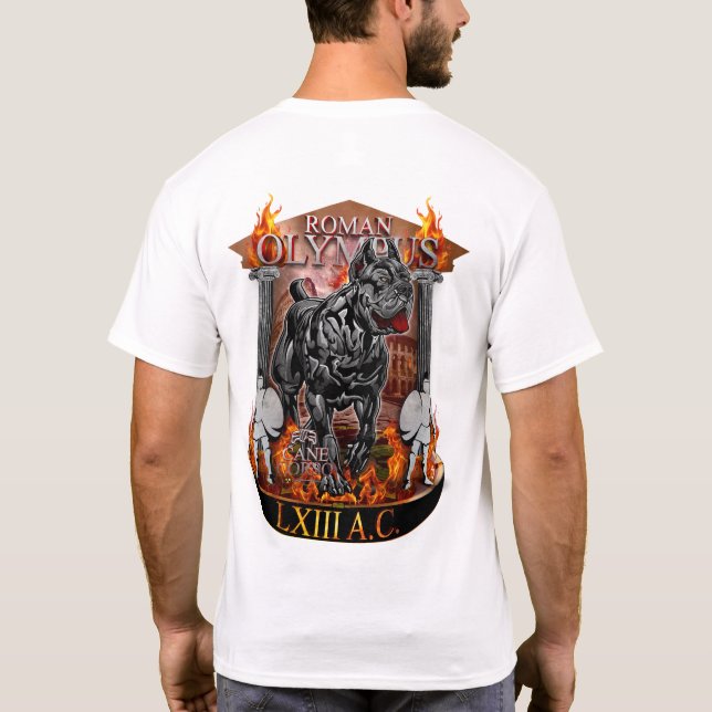 Camiseta ELITE Cane Corso Roman POWER (Verso)