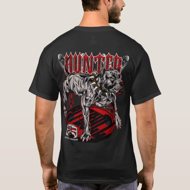 Camiseta Elite PitBull Hunter (Verso)
