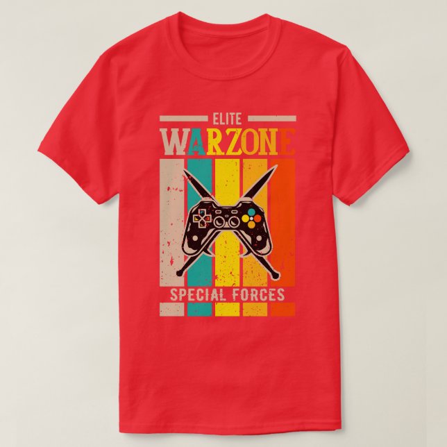 Camiseta Elite Warzone Special s Gulag Geek (Frente do Design)